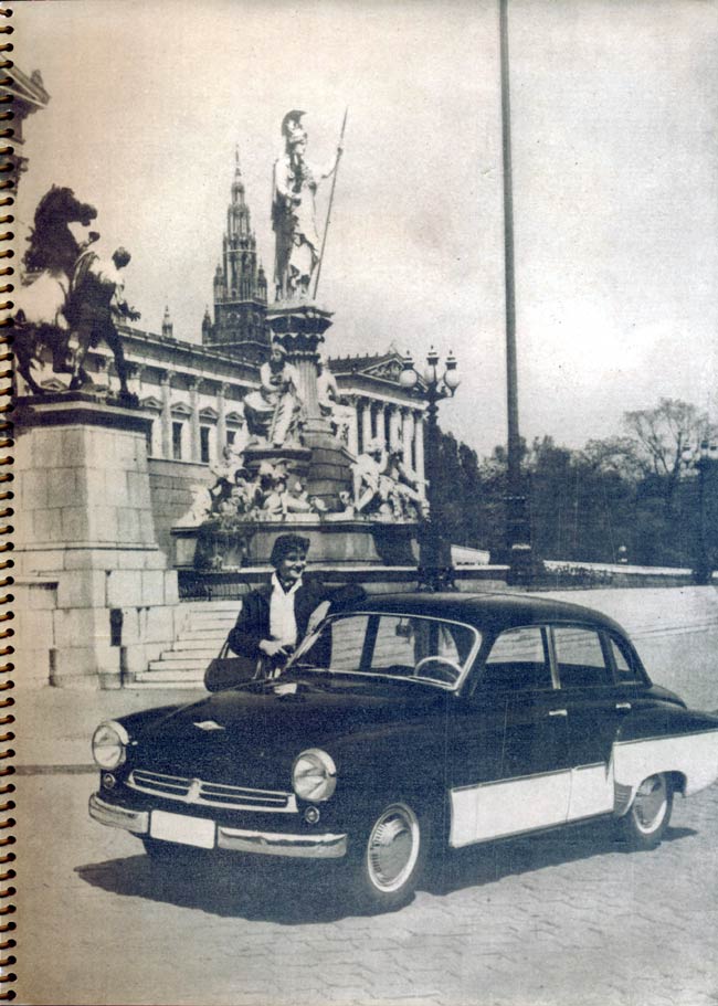 Wartburg 311 A4 1956 Prospekt