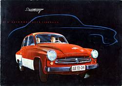 Ein fr&uuml;her 16 Seitiger Prospekt