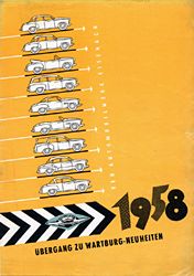 Ein fr&uuml;her 4 Seitiger Prospekt