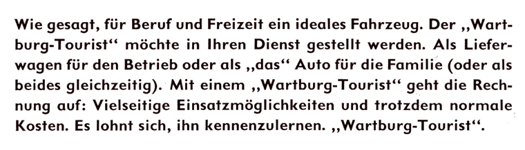 Wartburg 353 Prospekt 20-Seitig A4