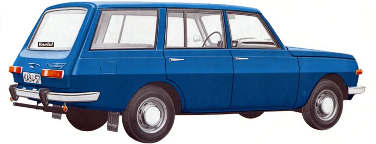 Wartburg 353 Prospekt 20-Seitig A4