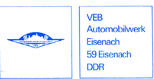 Wartburg 353 A1-Plakat 1971 Prospekt 