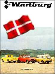 Wartburg 353W D�nemark 1983