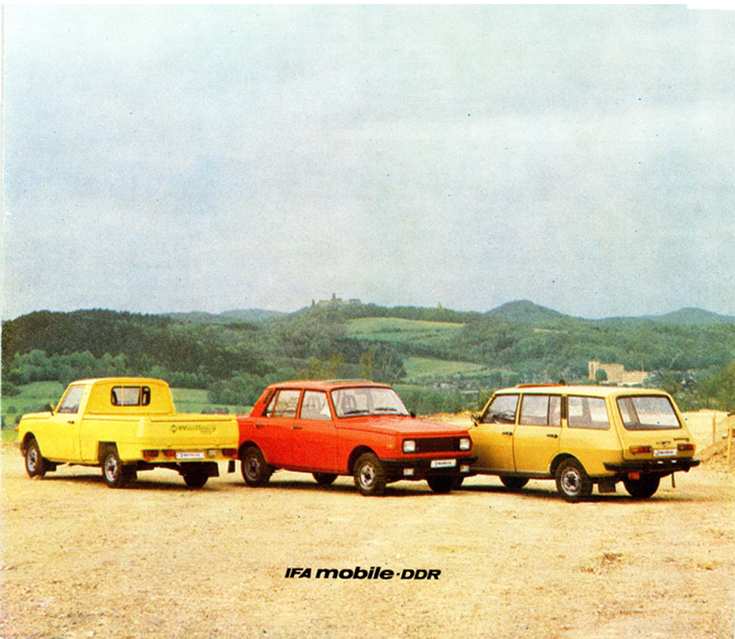 Wartburg 353 W 1983 d&auml;nisch