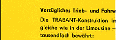 Trabant P50 Prospekt 1959