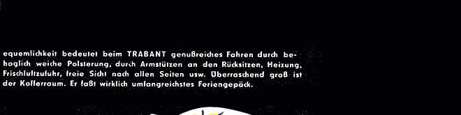 Trabant P50 Prospekt