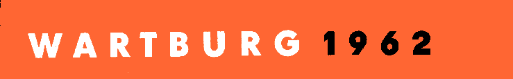 WARTBURG 1962