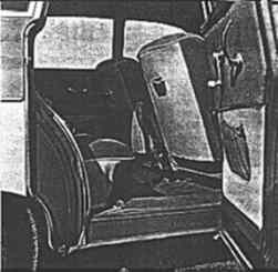 Viel F&uuml;&szlig;raum vor der R&uuml;cksitzbank