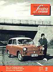 TEST aus der Deutsche Stra&szlig;enverkehr 2/1960