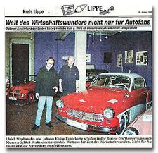 Welt des Wirtschaftswunders nicht nur f&uuml;r Autofans